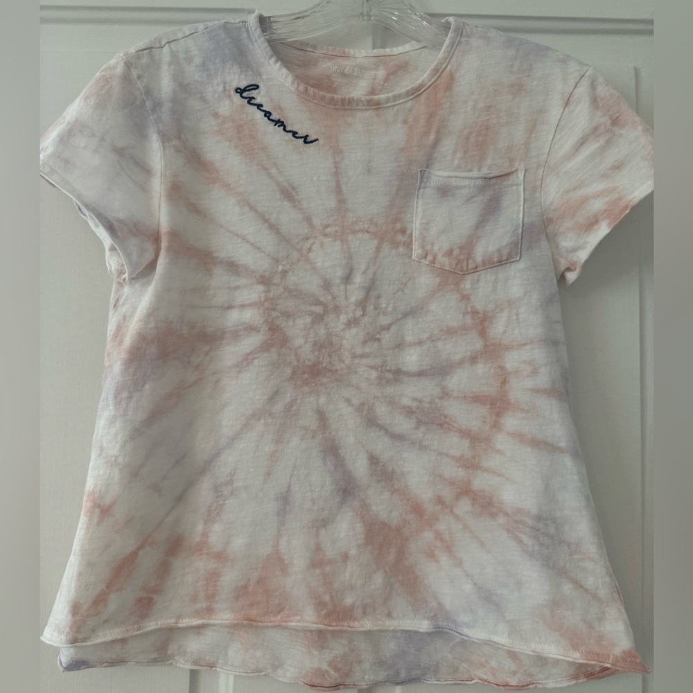 True Craft Kids Tie-Dye T-Shirt - Peach and Lavender